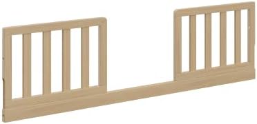 Graco Storkcraft Toddler Safety Guardrail Kit with Slats (Driftwood) - GREENGUARD Gold Certified, Converts Compatible Storkcraft 4-in-1 and 5-in-1 Convertible Cribs into Toddler Bed