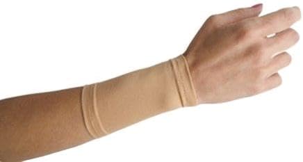 Tatjacket Tattoo Cover Up Concealer Sleeve, Wrist or Instep coverage, UPF 50 Protection, Slip Free (Unisex), 2 Pack, TAN