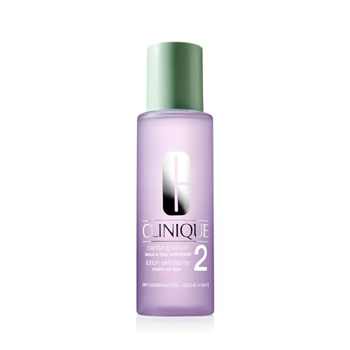 Clinique 3-Step Clarifying Lotion Face Exfoliator 2 | With Witch Hazel | For Dry Combination Skin Types