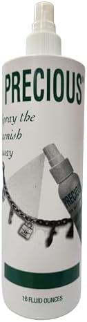 Biopharm Precious Jewelry Cleaner — 16 fl oz — Removes Tarnish & Cleans Precious Metals and Gemstones