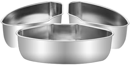 Individual Food Steamer Box Tray Set, 3pack Stainless Steel Mini Steamer Cookers Insert Pot Food Holder for Instant Pot n Air Fryer to Quick Prepare Meal