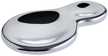 Alessi "T-1000" Spoon Rest in 18/10 Stainless Steel Mirror Polished, Silver