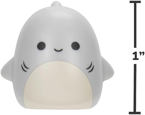 Squish-a-longs by Squishmallows 14 Pack - Series 1, Wave 2 - (14) 1” Mini-Squish with (4) Accessories, (1) Ring Attachment, and (1) Collector’s Guide - Collect, Trade, & Play