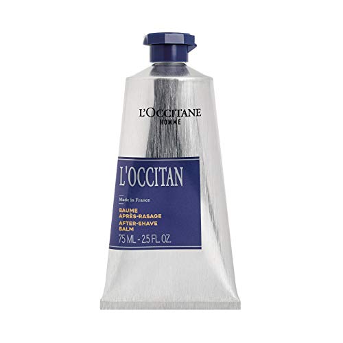 L'OCCITANE Soothing and Moisturizing After Shave Balm, 2.5 Fl Oz: Hydrate Skin, Reduce Feelings of Irritation, Soothe After Shave, Made in France, Vegan, Best in Grooming