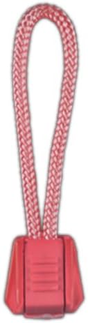 Paracord Planet Zipper Pulls Available in Various Color Combinations – Choose from 5, 10 and 20 Pack Sizes (Rose Pink/Pink, 20 Pack)