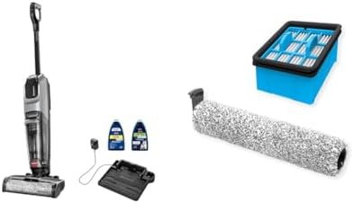 Bundle of BISSELL® CrossWave® OmniForce™ Multi-Surface Hard Floor Cleaner Wet Dry Vacuum with Dedicated Dry Vacuum Mode, 3882 + BISSELL CrossWave Multi-Surface Accessory Kit