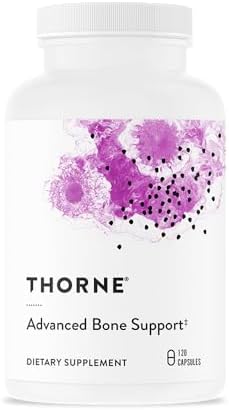 THORNE Advanced Bone Support‡ - (Formerly Oscap) - Bone Health Supplement with Calcium and Vitamin D - 120 Capsules