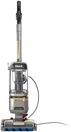 Shark LA502 Rotator Lift-Away ADV DuoClean PowerFins Upright Vacuum with Self-Cleaning Brushroll Powerful Pet Hair Pickup and HEPA Filter.89 Quart Dust Cup Capacity, Silver (Renewed)