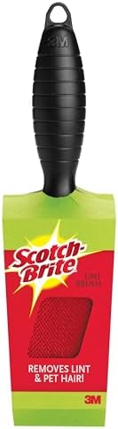Scotch-Brite Lint Brush, Ideal for Removing Lint and Pet Hair on Clothing