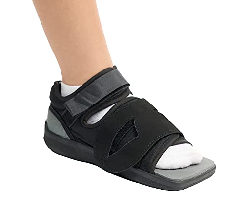 United Ortho Post-Op Shoe - Orthopedic Adjustable Recovery Shoe For Broken Foot or Toe, Post Surgery, Lightweight Medical Shoe, Left or Right Foot, (Youth, Pediatric Size)