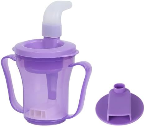 Dysphagia Regulating Drinking Cup for Swallowing and Disorders People,Dispenses 5cc or 10cc of Liquid Each Time,No Thickener is Used.Helps to Prevent Choking