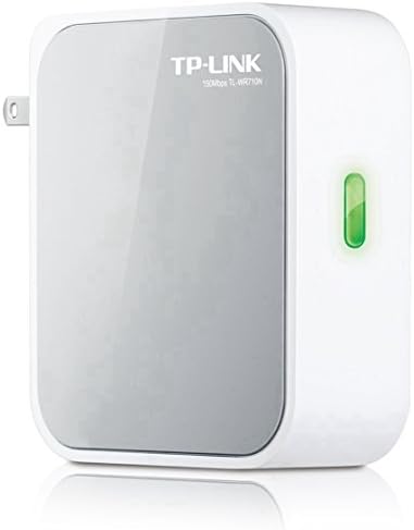 TP-Link N150 Wireless Wi-Fi Mini Router with Range Extender/Access Point/TV Adapter Modes (TL-WR710N)