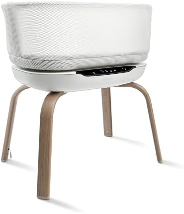 Graco® SmartSense™ Soothing Baby Bassinet – Smart Newborn Bassinet Detects and Automatically Responds to Baby's Cries – for Newborn Babies to 6 Months