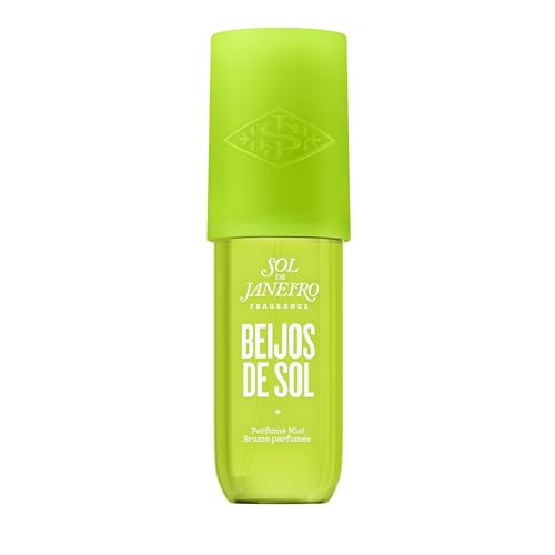 Sol de Janeiro Beijos De Sol Hair & Body Perfume Mist Limited Edition Scent 3 fl oz/90 ml Travel-Friendly Fragrance Mist