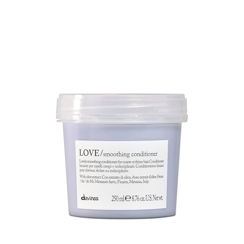 Davines LOVE Smoothing Conditioner, Smoothing Formula for Frizzy or Coarse Hair, Soften and Nourish