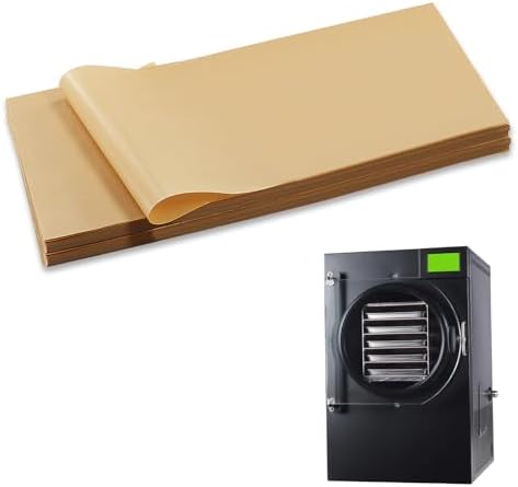 500 Packs Parchment Paper Sheets for Harvest Right Freeze Dryer - Harvest Right Freeze Dryer Accessories for Medium Trays, Parchment Sheets, Freeze Dryer Tray Mats for Harvest Right(17" x 6.8")