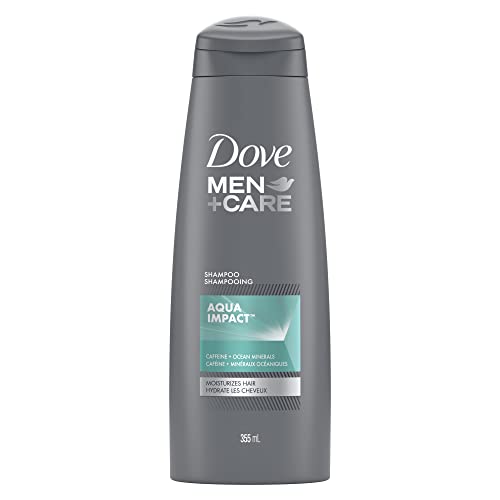 Dove Men+Care Shampoo for men with fine and thinning hair, Aqua Impact, 355 ML