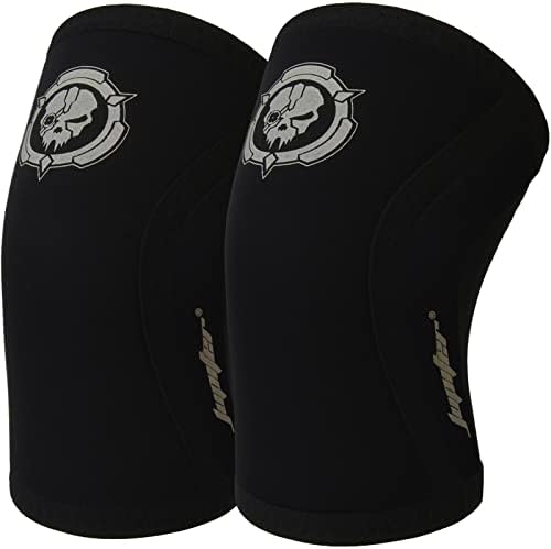 Jupiter Elbow Sleeves (Pair),Support for Squat,Weightlifting,Powerlifting,Basketball and Tennis,5mm Neoprene Compression Brace for Both Women and Men (Small)