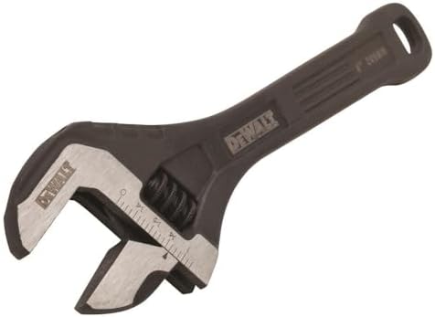 DeWalt DWHT80267 8" All Steel Adjustable Wrench