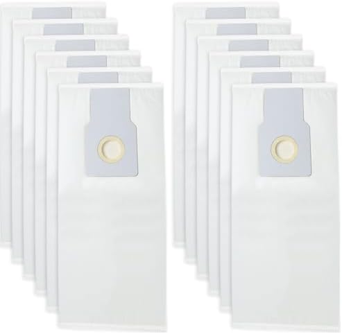 53294 Type O HEPA Cloth Vacuum Bags Replacement for Kenmore Upright Vacuum Cleaners, 12 Pack