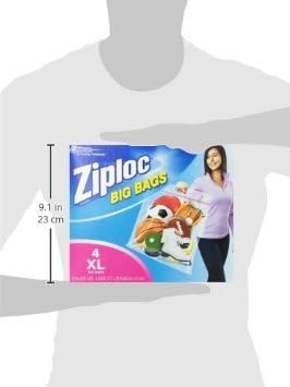 Ziploc Big Bag XL (4 Bags)