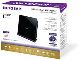 NETGEAR AC1600 Dual Band Wi-Fi Gigabit Router (R6250)