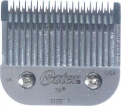 Oster Oster Cryogen-X Accessory Blade Set For Classic 76 Clipper Size 1 (3/32 Inch/2.4mm) (model: 76918-086)