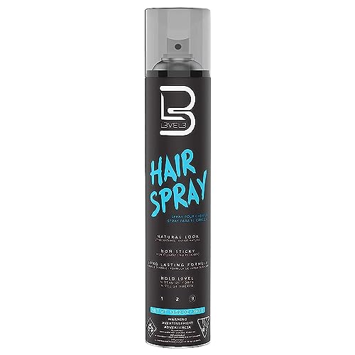 Level 3 Strong Hold Hair Spray - Long-Lasting Hair Spray for Men and Women - Pack of 2