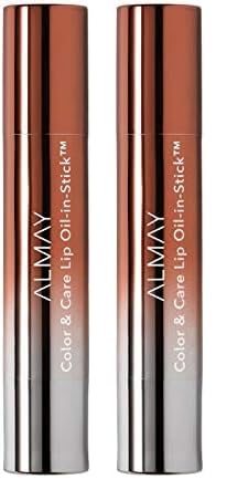 Almay Lip Oil, Dulce De Leche, Color & Care, Hypoallergenic, 0.09 Oz (Pack of 2)