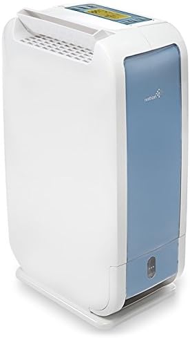 Ivation 13-Pint Small-Area Desiccant Dehumidifier Compact and Quiet - With Continuous Drain Hose for Smaller Spaces, Bathroom, Attic, Crawlspace and Closets - For Spaces Up To 270 Sq Ft, White