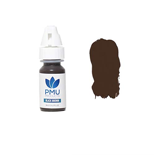 Microblading Ink– Premium Quality Microblading Supplies (Black Brown)