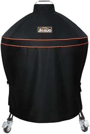 Grill Cover for KAMADO Big Joe Grills, Heavy Duty Waterproof Grill Accessories for Kamado Big Joe 24 inch