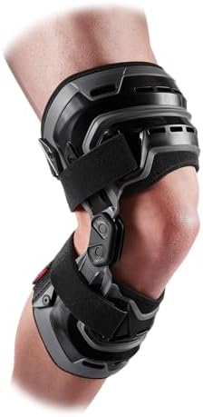 McDavid Knee Brace, Heavy Duty Hinged Knee Braces for Knee Pain, Instabilities, Ligament, ACL, MCL, PCL, Meniscus Injury, Pain Relief, Recovery, Preventive Hyperextension, Left or Right Side