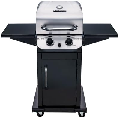 Char-Broil Performance Series Convective 2-Burner Cabinet Propane Gas Stainless Steel Grill - 463673519P1