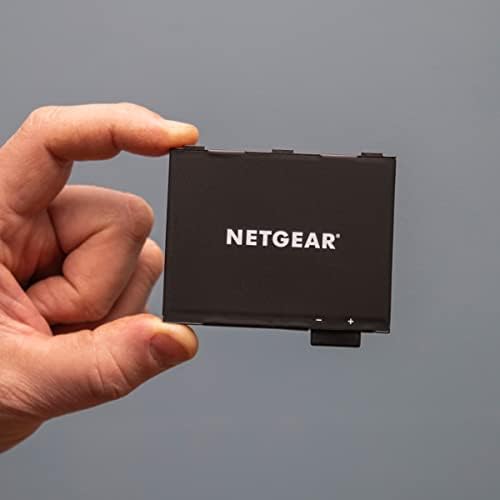 Netgear Nighthawk M6 Mobile Hotspot Add-On Battery – Works with M6 (MR6150, MR6550) Mobile Routers | Lasts All Day| Rechargeable, Compact Lithium-Ion Battery