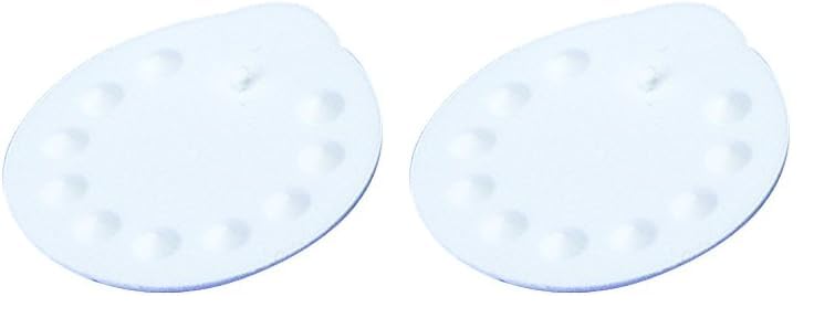Medela Spare Membranes, Breast Pump Replacement Parts, Made Without BPA, Authentic Medela Spart Parts, White,6 Count(Pack of 2)