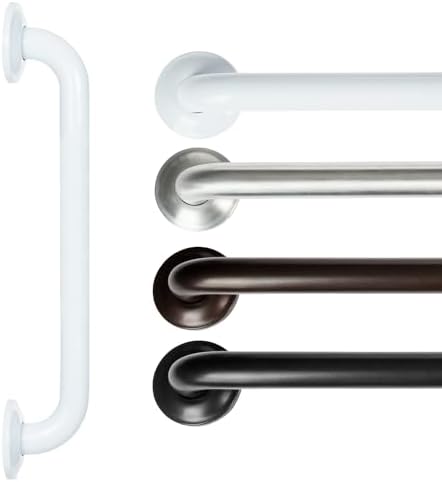 Vive Grab Bar for Bathtubs and Showers - Handicap Bathroom Safety Handrail for Elderly - Wall Senior Rail Handle for Tub, Toilet, Bath
