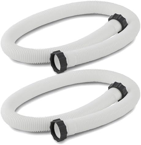 Intex 1.5" Diameter Accessory Pool Pump Replacement Hose - 59" Long - Set of 2