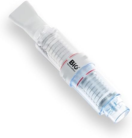 Bigbreathe IMT/PEP Breathing Exerciser | Dual Action Lung Trainer for Seniors & AdultsㅣMucus Relief, Airway Clearance, Inspiratory & Expiratory Resistance ㅣ Easy to Use, Travel-Ready