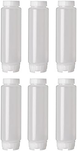 6 Pack FIFO 16 oz. Squeeze Bottles