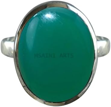 Solid 925 Sterling Silver Ring for Women & Men, Amethyst Ring Gemstone Unique Handcrafted Ring (US Size 5)