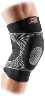 McDavid Gel Knee Brace Sleeve. Elastic Compression Sleeve for Pain, Recovery, Injury. Increases Blood Flow and Stability of the Patella. Left or Right Leg. Arthritis, Bursitis, Tendonitis etc.