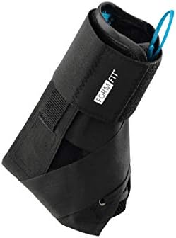 Ossur FormFit Ankle Brace with Speedlace & Figure 8 Straps | Single Pull Closure & Removable Semi-Rigid Stays | Ankle Immobilization Post Injury or Prophylactic Use | Durable Material | (Medium)