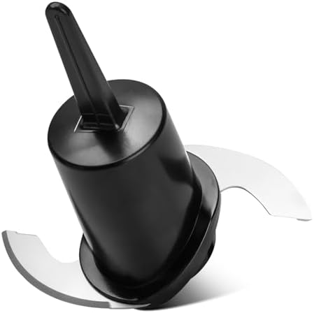 Chopping Blade DLC-2ACBN Repalcement for Cuisinart Mini Prep Plus Blade, Food Processor Blade Compatible with DLC-2A Cuisinart Mini Prep Plus Food Processor 3 Cup, Black, 1 PCS