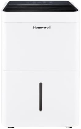 Honeywell 25-Pint ENERGY STAR Dehumidifier for 1,500 Sq Ft – Laundry Mode, Auto-Comfort Mode & Thermal Overload Protection, TPFIT25WK