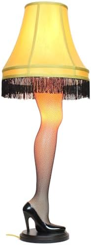 45" Full Size Christmas Leg Lamp Multicolor