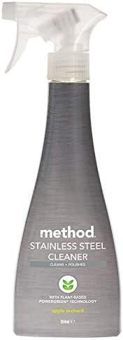 Method Stainless Steel Cleaner, Apple Orchard, 14 OZ (Pack of 1)