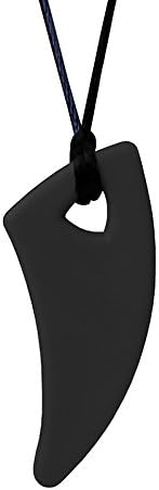 ARK's Saber Tooth Chew Necklace for Mild to Moderate Chewing (Black)