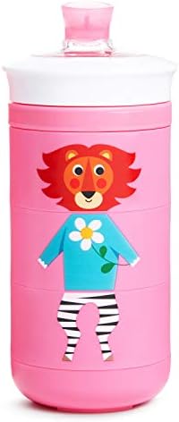 Munchkin® Twisty™ Mix & Match Animals Bite Proof Sippy Cup, 9 Ounce, Pink