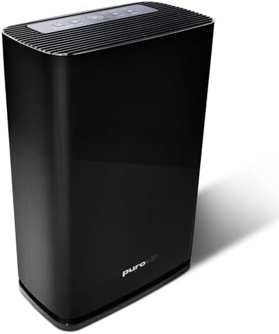 PuroAir 400 HEPA Air Purifiers for Home Large Rooms - Covers 2,000 Sq Ft - Filters Up To 99.9% of Pollutants, Smoke, Pollen, Dust, and VOCs - Quiet HEPA Air Filter - Air Purifiers for Bedroom